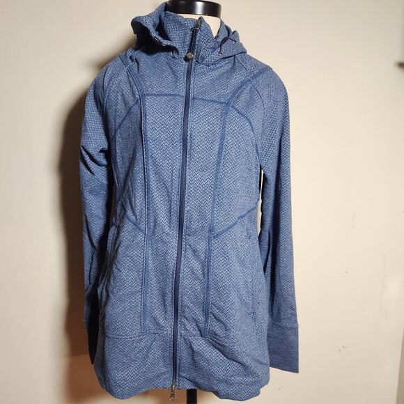 Athleta  rishi Hoddie women's sz M  blue - Picture 3 of 12